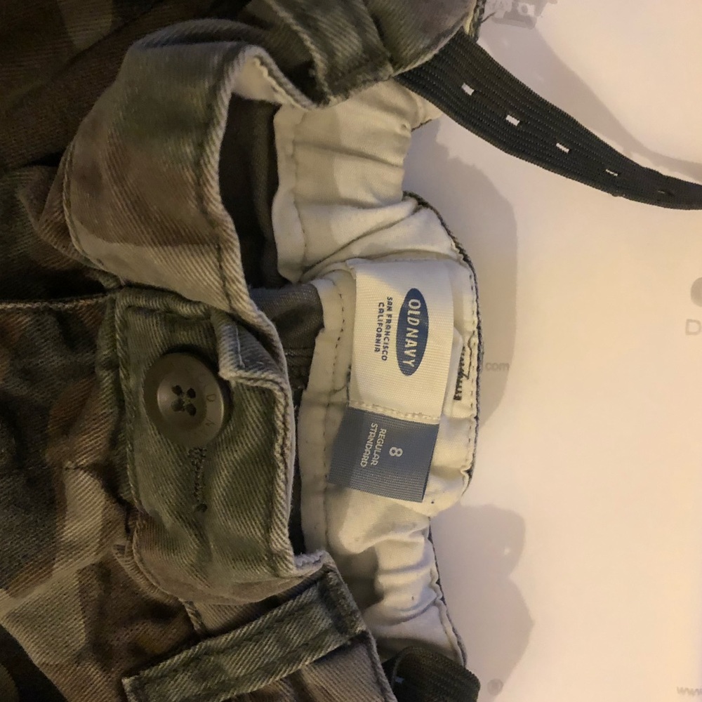Old Navy Camo Dress Shorts (Stretchy Waistband)